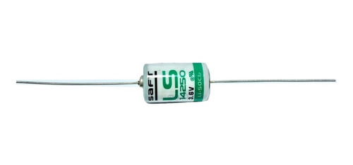 10 Pilas Ls14250 Saft 3.6 Volts 1.1 Ampers Con Axial Litio