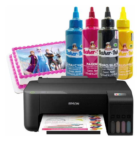 Impresora Epson Carta Con Tinta Comestible Premium Baker Ink