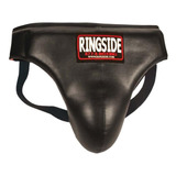 Ringside Boxing Abdominal And Groin Protector, Large Black -