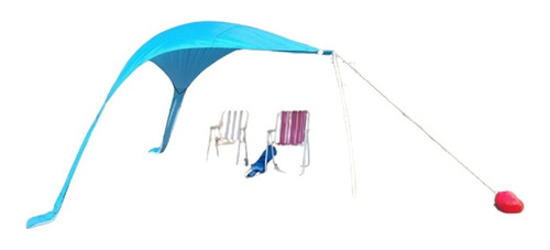 Toldo Sombrilla Carpa Parasol Para Playa Campo Jardín