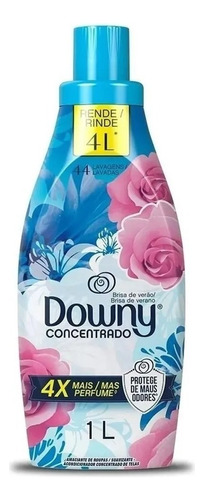 Downy Adorable Suavizante Ropa Concentrado X 1l Fórmula Brisa De Verano