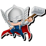 Acuario Avengers Thor Chibi Imán Grueso Funky