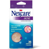 Curativo Absorvente Para Acne Nexcare 36 Unidades 2 Tamanhos