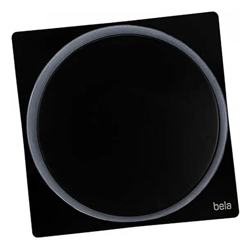 Ralo Click Inteligente De Banheiro 10x10 Cm (inox Preto)