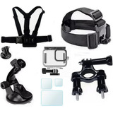 Kit P Gopro Hero 9 Black Estanque Ventosa Guidao Película