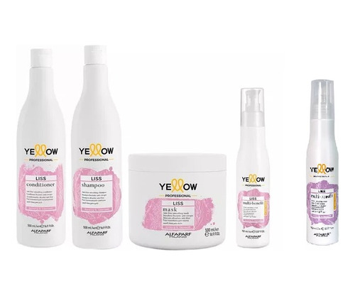 Kit De Mantenimiento Yellow Liss + Serum - Alaciado Perfecto