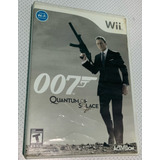 Jogo Wii / Wiiu 007 Quantum Of Solace Nintendo Mídia Físico