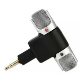 Microfone Mini Stéreo P2 Pc, Tablet Pc, Gravador, Md, Câmera
