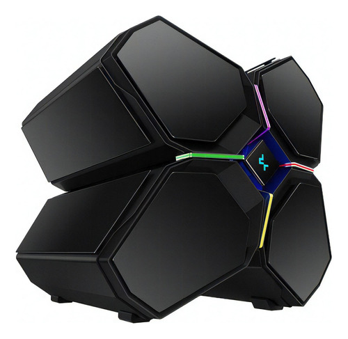 Armário Preto Deepcool Quadstellar Infinity Eatx Rgb