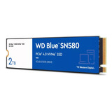 Disco Sólido Ssd Westerndigital Blue Sn580 Nvme 2tb Pcie 4.0