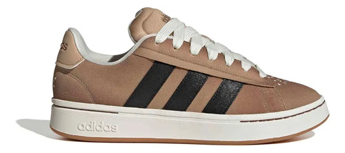 Tenis Choclo Grand Court Alpha adidas 0245 Cafe Hombre