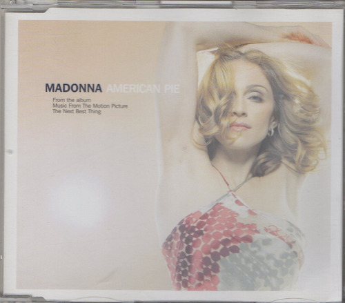 Madonna American Pie Single Cd 3 Tracks Part I Eu 2000