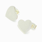 Aros De Corazon Plata 925 Artículo: Ar 305 13 Mm 