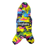 Parka Camuflaje Para Perros Y Gatos Talla M