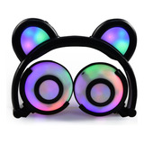 Gzcrdz Auriculares Niños Con Retroiluminación Led Recargable