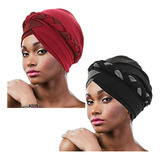 Gorro De Turbante Africano Urieo Para Mujer, Gorro Trenzado 