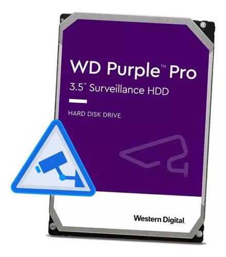 Disco Rígido Interno Wd 2tb Purple 3.5 Videovigilancia 