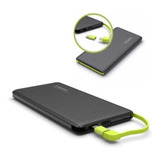 Carregador Portátil Power Bank 10.000mah Universal Cor Preto