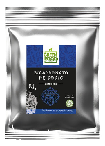 Bicarbonato De Sodio X 500gr / Grado Alimentario