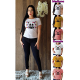 3 Blusa Estampadas Mayoreo Talla M Y G