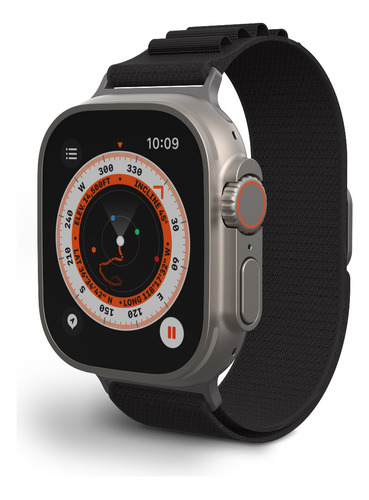 Correa Para Apple Watch 49/45/44 Gear4 Small Negro