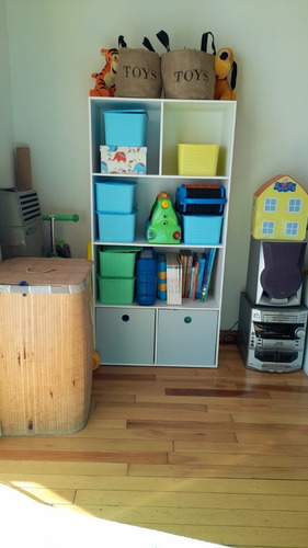 Mueble Infantil Organizador Repisa Biblioteca Porta Juguetes