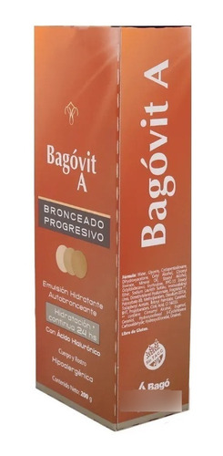 Bagovit A Autobronceante Emulsión Hidratante 200 Gr Hipoal.