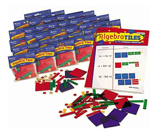 Learning Resources Set Para Clase De Fichas Algebraicas,