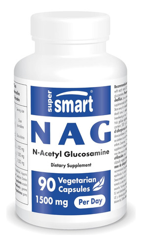 Super Smart | Nag N-acetyl Glucosamine | 1500mg | 90 Caps
