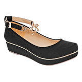 Zapato Casual Been Class 14382 Mujer Talla 22-26 Negro E2