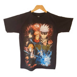 Polera Jujutsu Kaisen Anime, Camisa Franela 