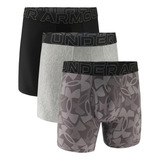 3pck Calzones Hombre Gris Under Armour