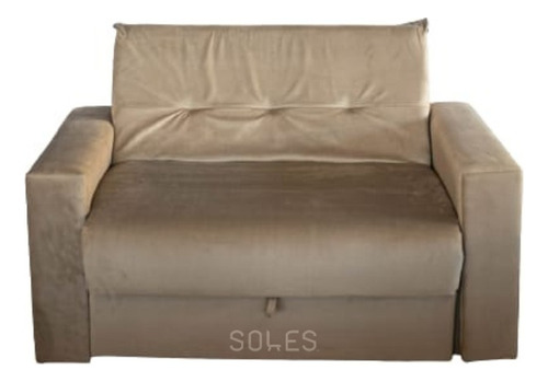 Sofá Cama 1,30cm/ Tela/ Antidesgarro/adaptable Para Animales