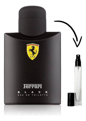 Perfume Ferrari Black Edt / Decant 8 Ml
