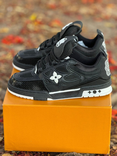 Louis Vuitton Trainer Negro Skate #28