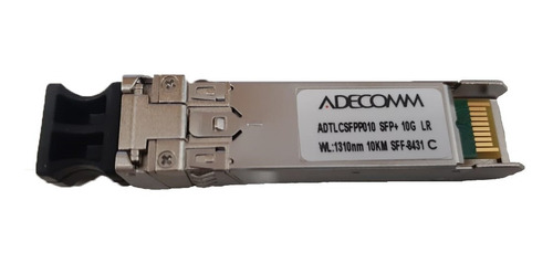 Sfp-10g-lr : 1310nm,  Smf 10km, Adecomm 24 Meses De Garantía