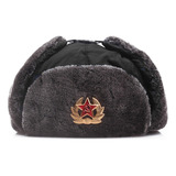 Gorra Rusa Shapka Ushanka (gris, Medical 62)