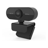 Cámara Web Pc Full Hd 1080p Micrófono Webcam Giratoria