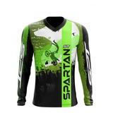 Camisa Camiseta Blusa Motocross - Spt Ref 05 Proteção Uv 50