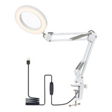 Lámpara Plegable Clip Lamp, Flexible, Con Abrazadera Tomshin