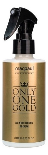 Bb Cream Capilar Finalizador Only One Gold Macpaul 200ml