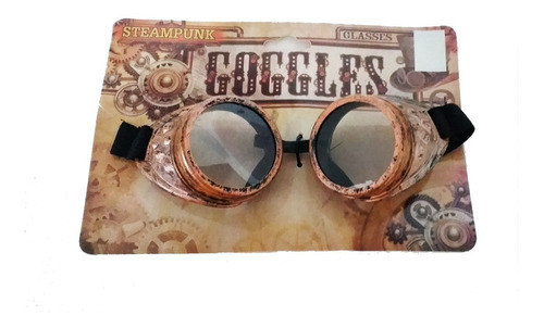 Óculos Goggles Steampunk Vintage Fantasia Cibernético 