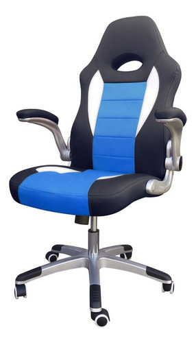 Sillón Pro Gamer Sonic Color Negro/azul