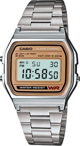 Reloj Casio Classic Ss & Dark Golden Original Time Square