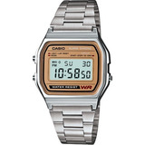 Reloj Casio Classic Ss & Dark Golden Original Time Square