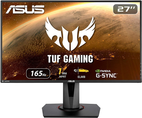 Asus Tuf Vg279qr Monitor Gamer Ips 165hz 1ms G-sync 27 In