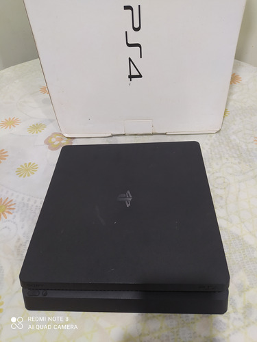 Playstation 4 Slim 500 Gb Não Liga. Caixa E 2 Controles.