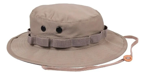 Sombrero Militar Boonie Hat En Color Arena O Khaki