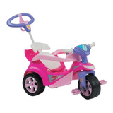 Triciclo Carrinho Para  Baby Trike Evolution Biemme Rosa 