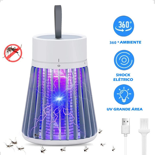 Repelente Mata Mosquito Led Uv Eletrônico Inseto Pernilongo 